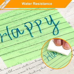 300 Horizontal Line Transparent Sticky Notes Waterproof Stickers