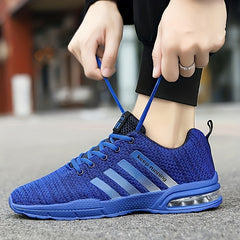 Men's Lace Up Sneakers With Air Cushion Athletic Shoes