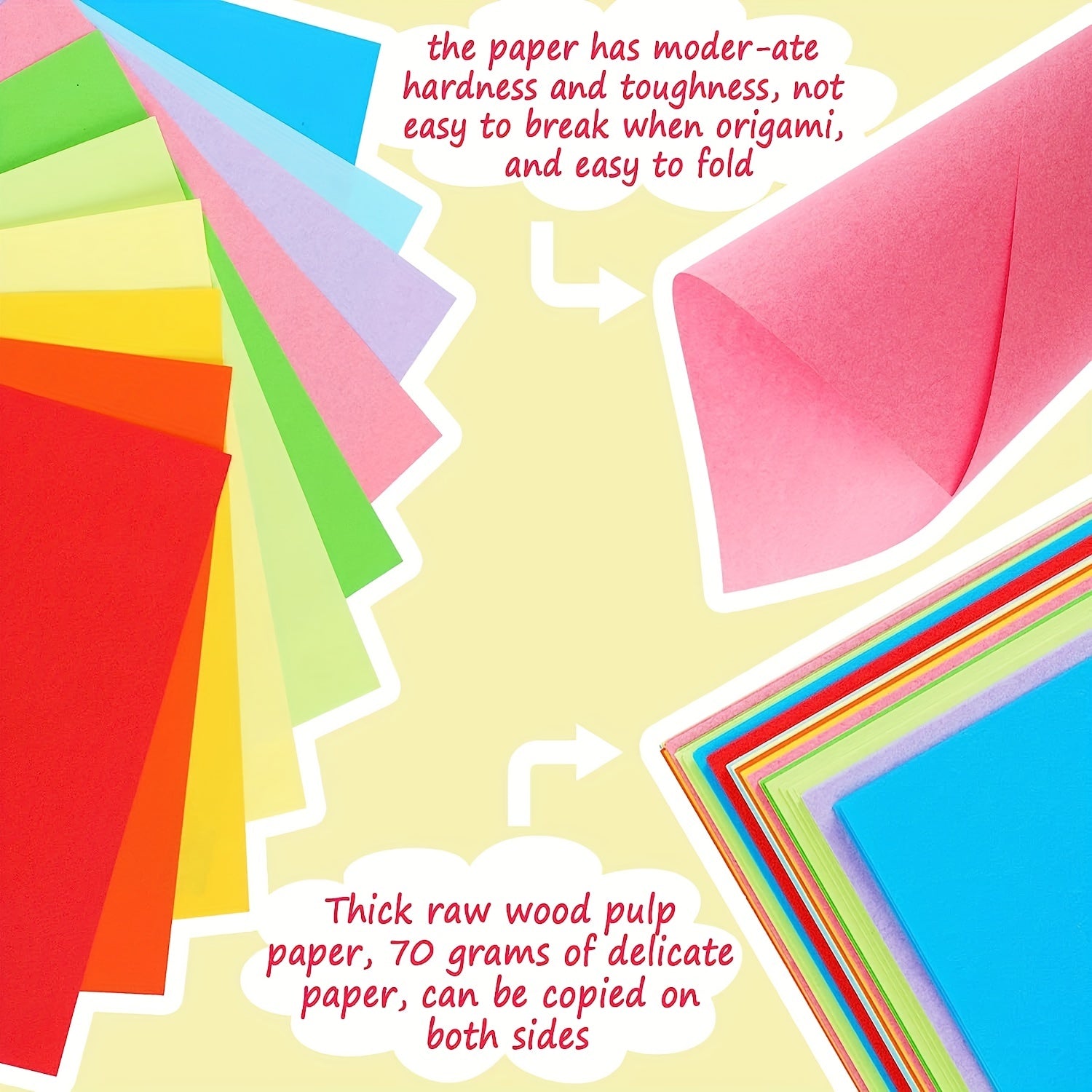 100 Sheets 10 Paper A4 Printer Paper Copy Paper Stationery Paper