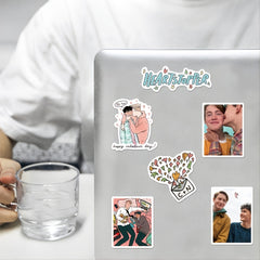 50Pcs Anime Movie Stickers Waterproof Decals for Laptop Car Bike Skateboard