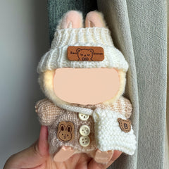 Hand-Woven Doll Clothing Set - 3 Pieces