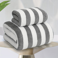 8pcs Microfiber Towel Set - Quick Dry & Soft Towels for Bathroom and Beach