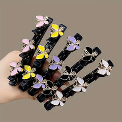 6 PCS Butterfly Hair Clips Boho Hair Slides Non Slip Hair Decoration