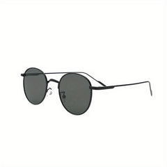 Round Frame Metal Men's Sunglasses