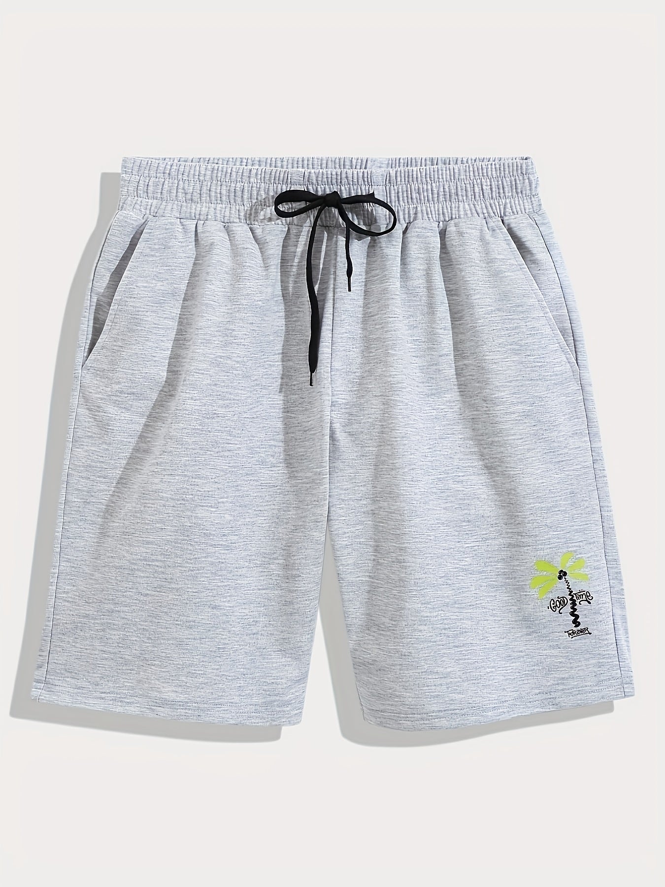 Men's Stretch Loose Fit Cotton Shorts for Summer