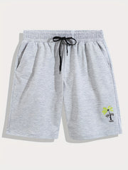 Men's Stretch Loose Fit Cotton Shorts for Summer