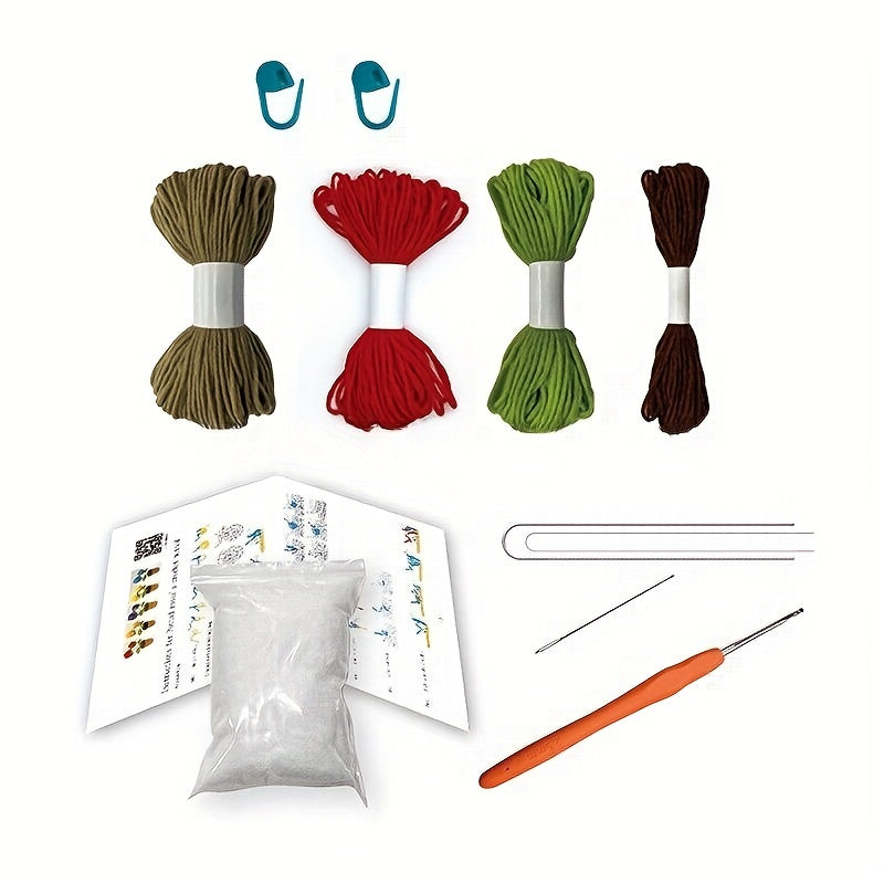 Beginner Crochet Kit: Roses Crochet Starter Set for Adults and Kids
