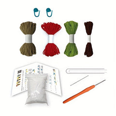 Beginner Crochet Kit: Roses Crochet Starter Set for Adults and Kids