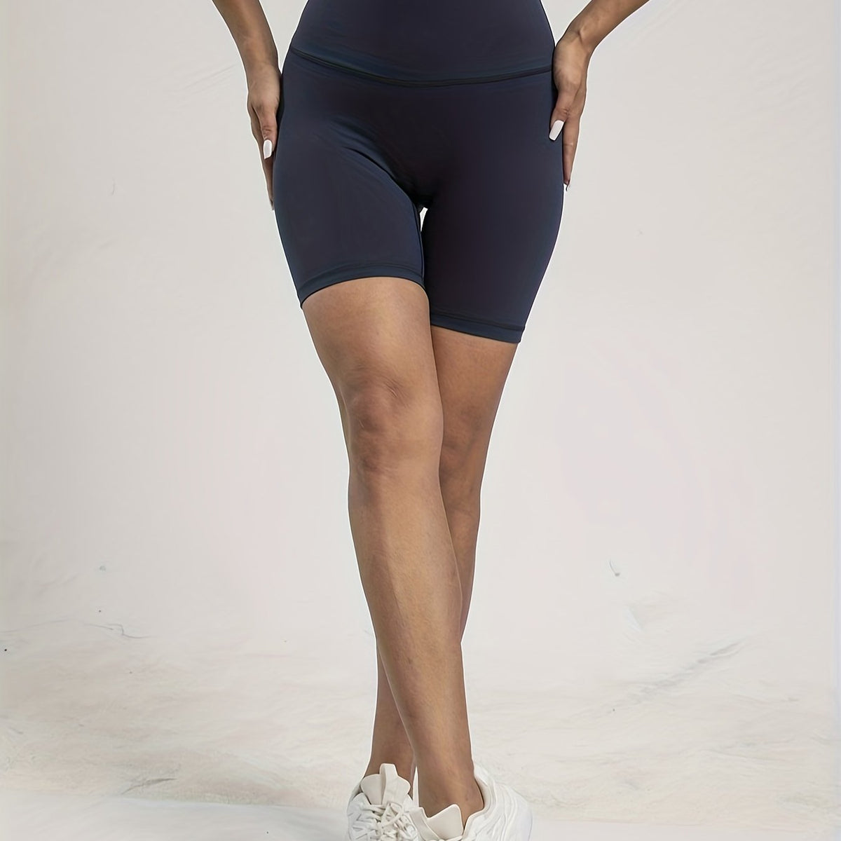 High Waist Yoga Shorts Butt Lifting Seamless Activewear