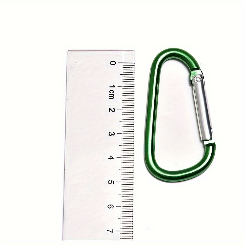 2pcs Aluminum Alloy Carabiner Safety Buckles for Camping Hiking