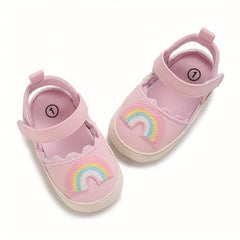 Breathable Baby Girls Sandals Lightweight Anti Slip Summer Shoes