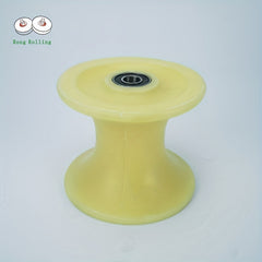 2pcs 4.65inch Sliding Gate Roller U Groove Nylon Roller 8mm Diameter