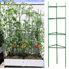12pcs Garden Vegetables Stakes for Plant Cage Support Tomato Cage 11mm Stake