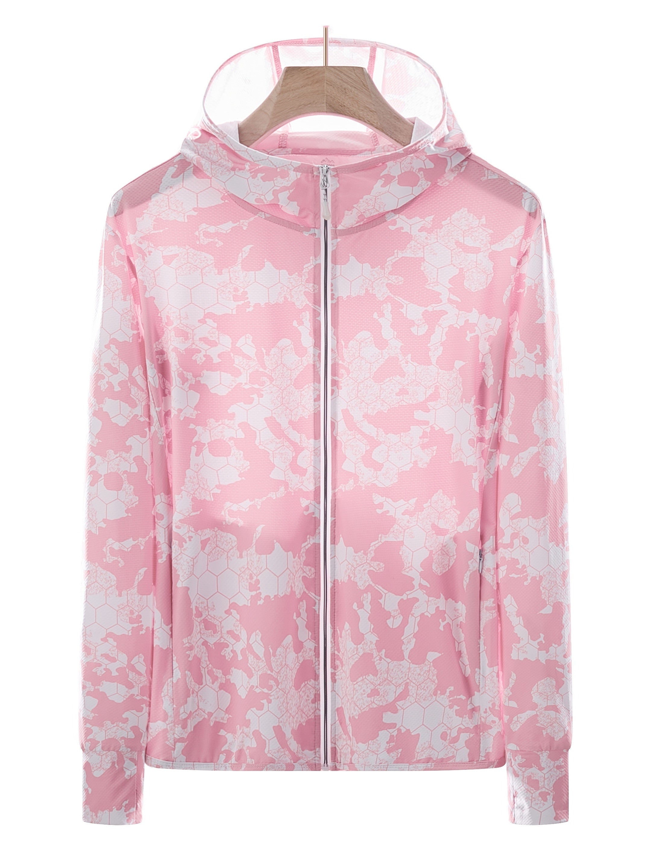 Women's UV Protection Hooded Jacket for Outdoor Activities
