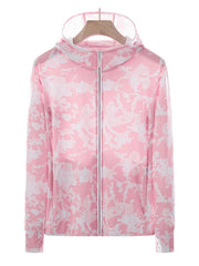 Women's UV Protection Hooded Jacket for Outdoor Activities