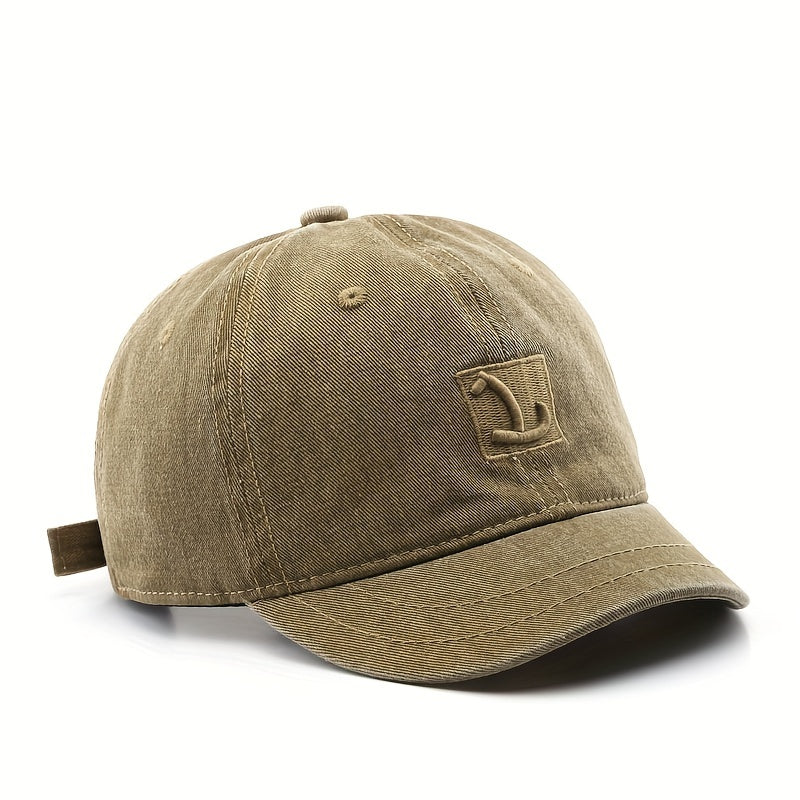 Vintage Distressed Embroidered Baseball Cap