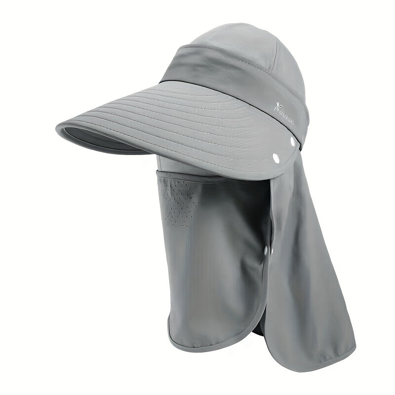 UV Protection Boonie Hat with Neck Flap - Wide Brim Sun Hat