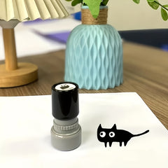 Cat Teacher Reward Stamp for Classroom Encouragement