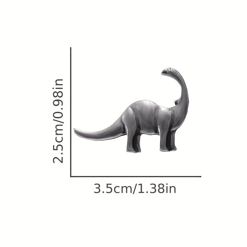 Metal Dinosaur Shape Brooch Backpack Hat Pin