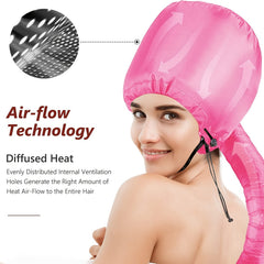 Soft Bonnet Hood Hair Dryer Attachment for Curly Hair Care