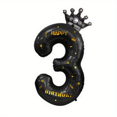 101 6 Cm Digital Birthday Balloon Polyester Film Helium Balloon