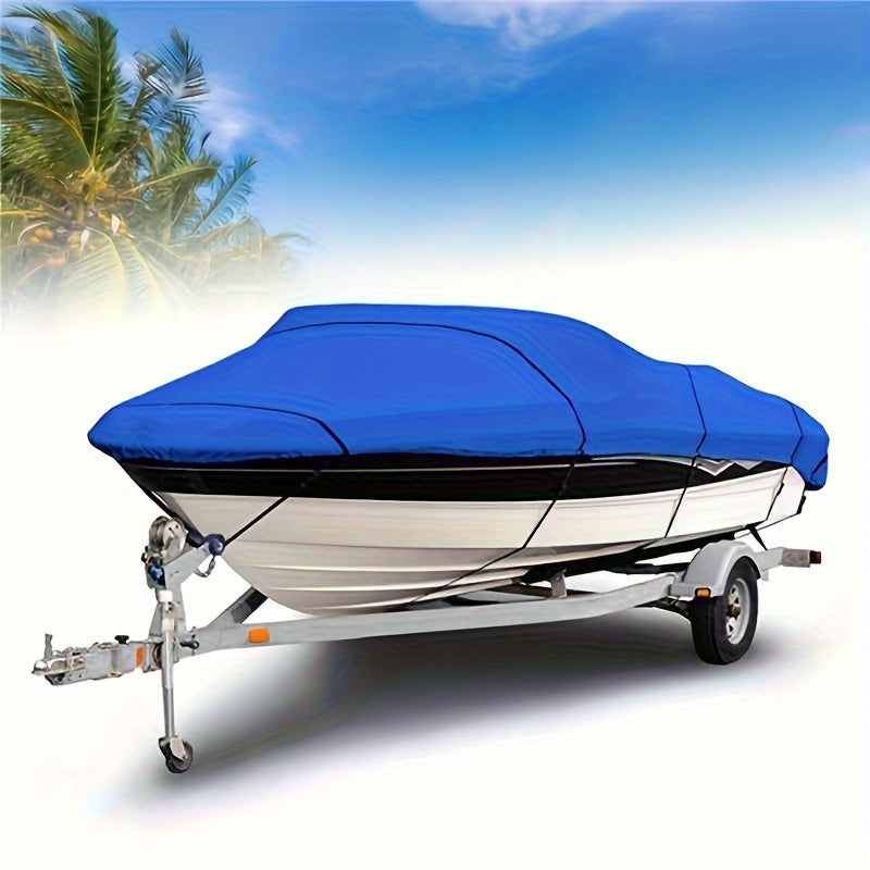 Anti UV Waterproof Boat Cover 3.35-6.71m Outdoor Marine Accessories