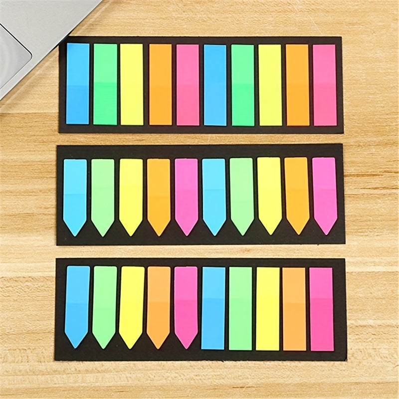 Fluorescence Colour Paper Memo Pad Sticky Notes Bookmark Marker