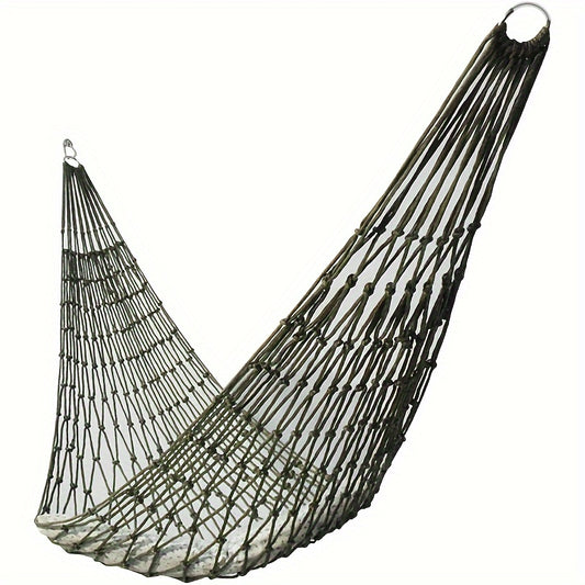 Multifunctional Nylon Hammock for Outdoor Relaxation & Garden Fun