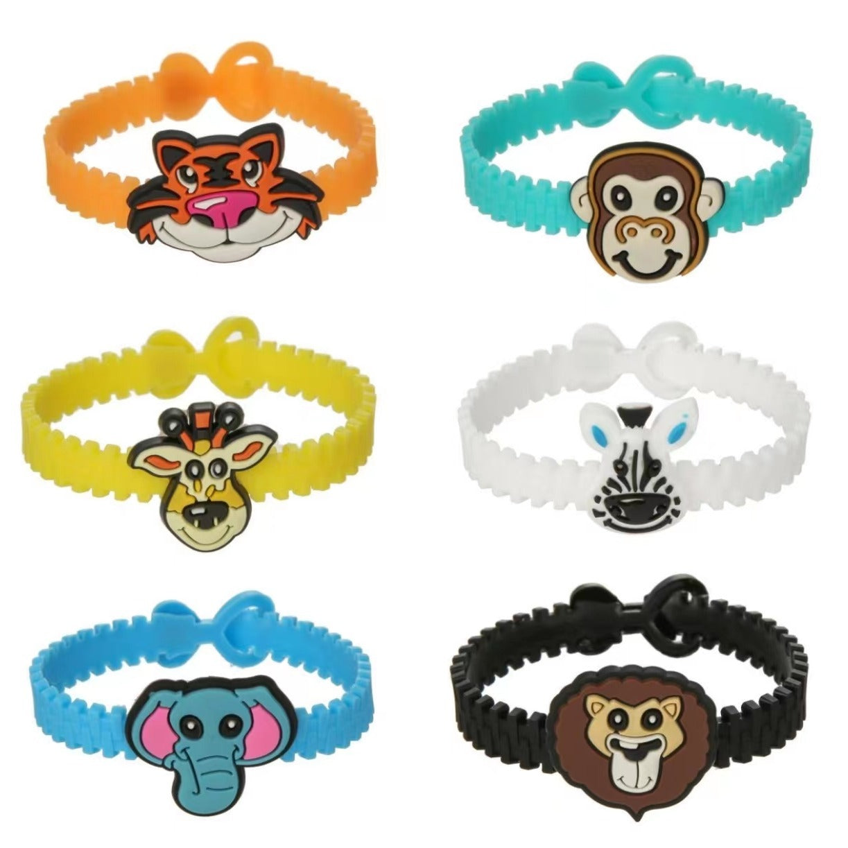 6pcs Forest Animal Bracelets Pack - Hot Selling
