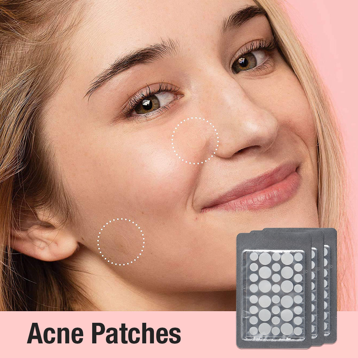 Acne Pimple Patches Hydrocolloid Stars 36pcs