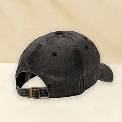 Polar Bear PAPA Baseball Cap Classic Embroidery Unisex Washed Distressed Dad Hat