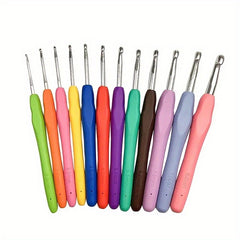 9-11pcs Crochet Hooks Set Tool Needle Knitting Rod Crochet Sewing Supplies
