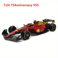 1:24 F1 75th Anniversary Diecast Cars Model Toy