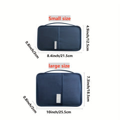 Multifunctional Travel Business Passport Holder Waterproof Document Bag