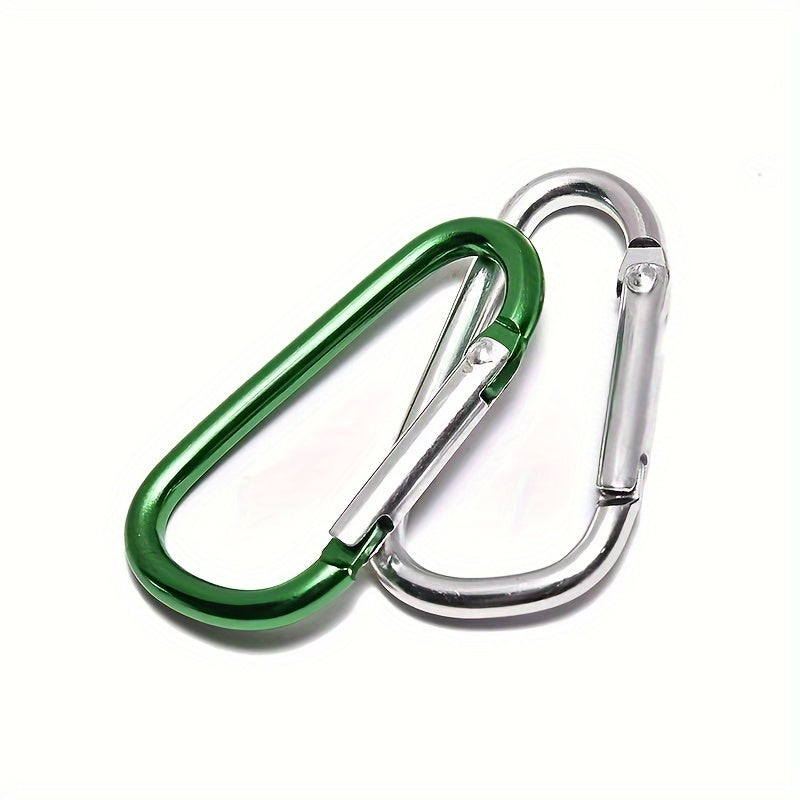 2pcs Aluminum Alloy Carabiner Safety Buckles for Camping Hiking