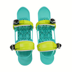 Mini Snow Shoes Mini Short Ski Skates For Snow Snowblades Adjustable Lightweight
