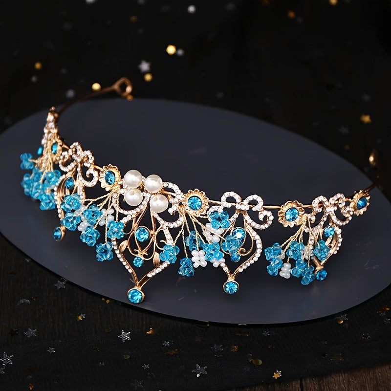 Bridal Crown Wedding Headdress Rhinestones Hair Accessories