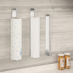 Wall Mounted Kitchen Paper Towel Holder Stainless Steel Rack
