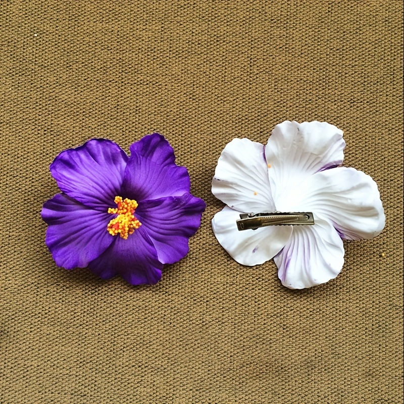 Flower Shaped Hair Clip Boho Style Bridal Hair Clip