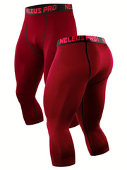 Men's Compression Leggings High Stretch Sports Pants
