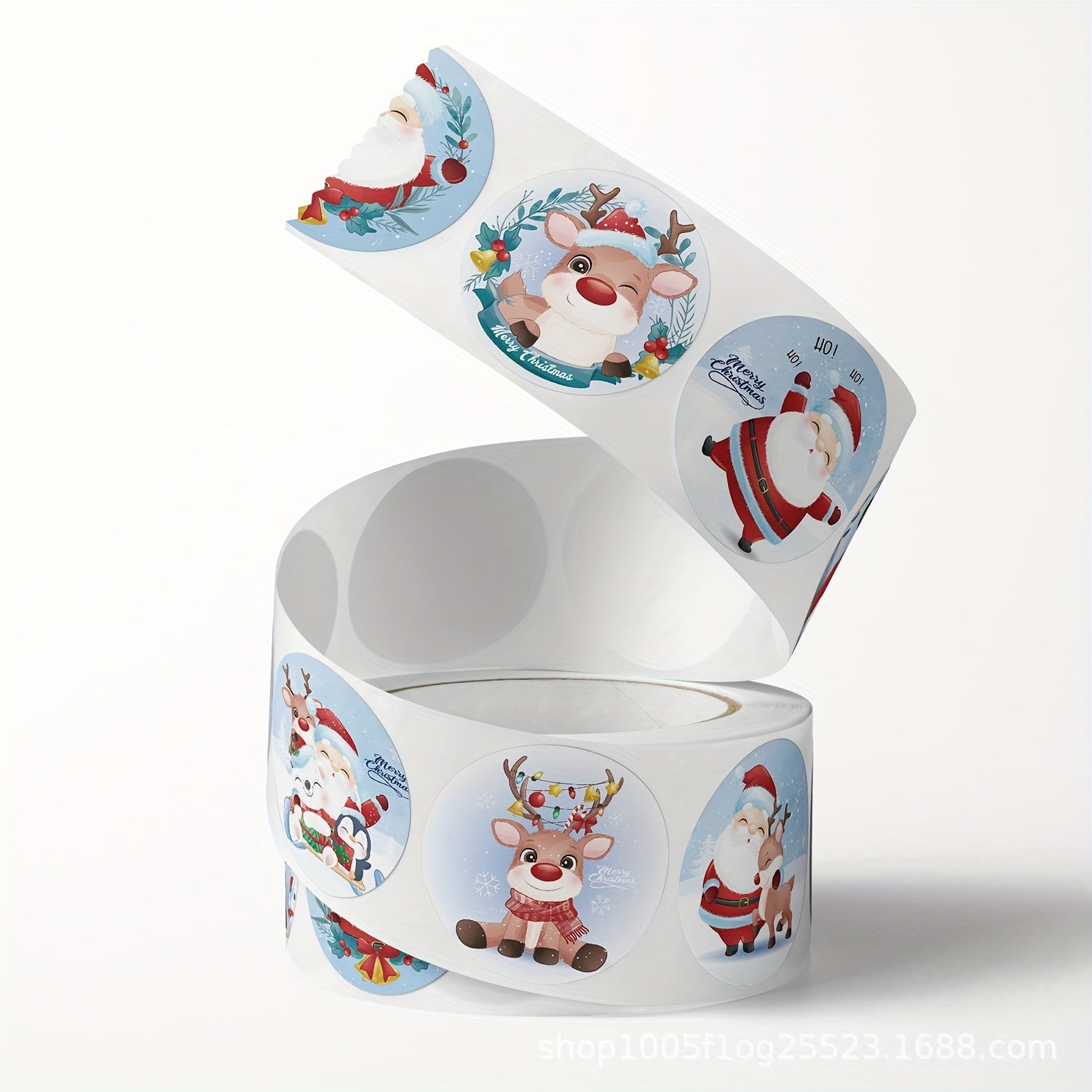 Christmas Gift Labels Stickers Assorted Designs
