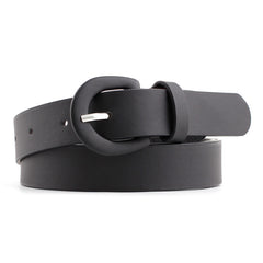 Wide Leather Waist Belt for Women Jeans Trousers