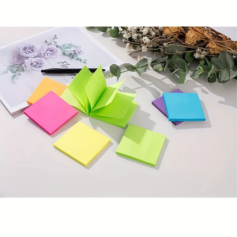 12pcs Pop up Sticky Notes Bright Colors Memo Pads Strong Adhesive
