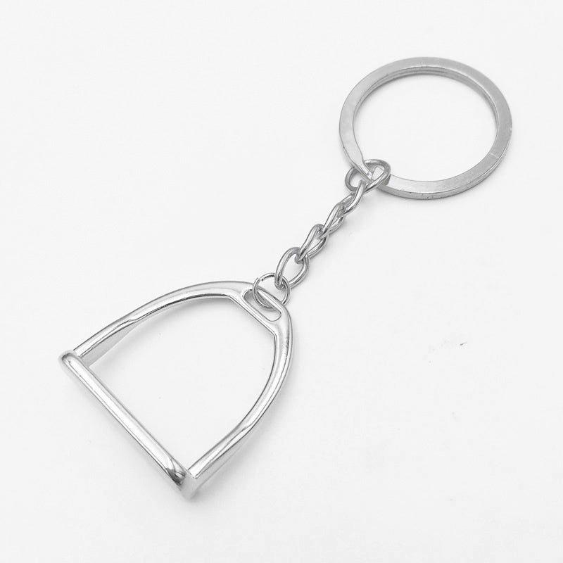 Personality Stirrup Keychain for Horse Sports Enthusiasts