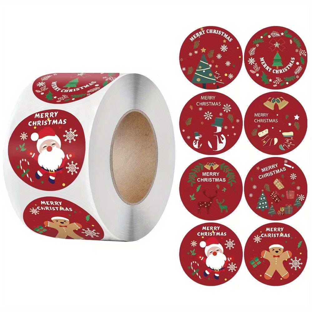 500pcs Reward Stickers Christmas Label Toys