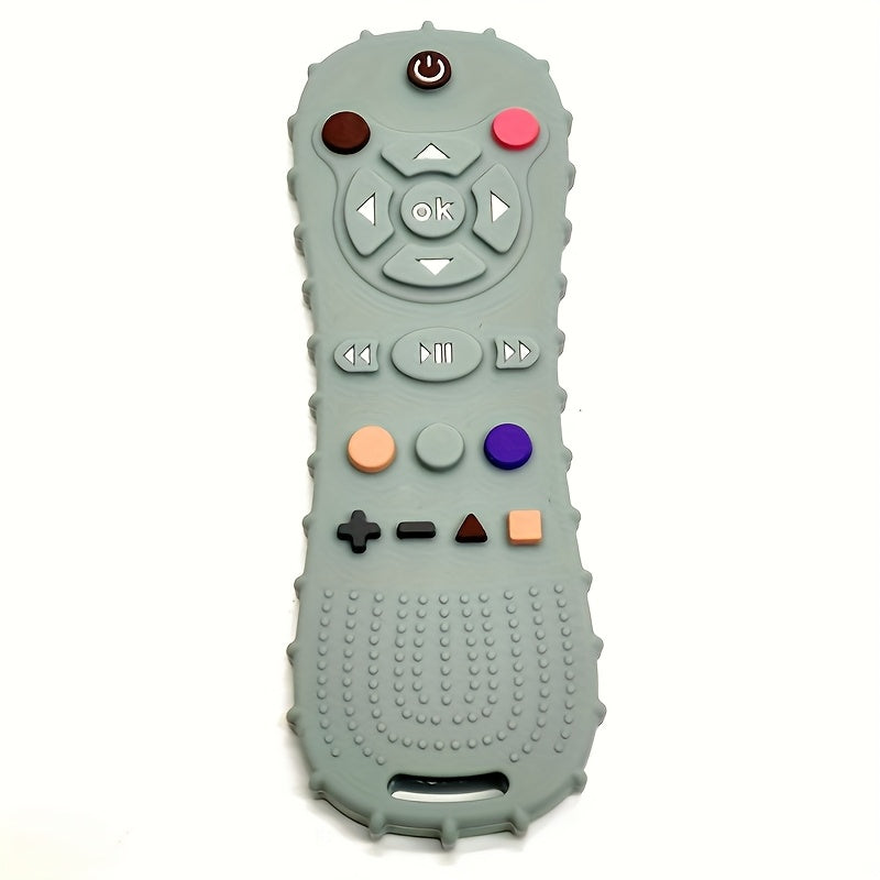 TV Remote Silicone Teething Toy for Babies Soft and Durable