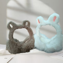 Adorable Bunny Ear Covers Extra Thick Warm Winter Accessories