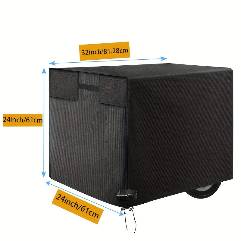Outdoor Generator Protection Cover Heavy Duty Waterproof UV Resistant