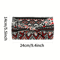 Boho Paisley Print Headband Retro Wide Sports Sweatband