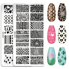 Manicure Stamping Kit for Unique Nail Art Designs